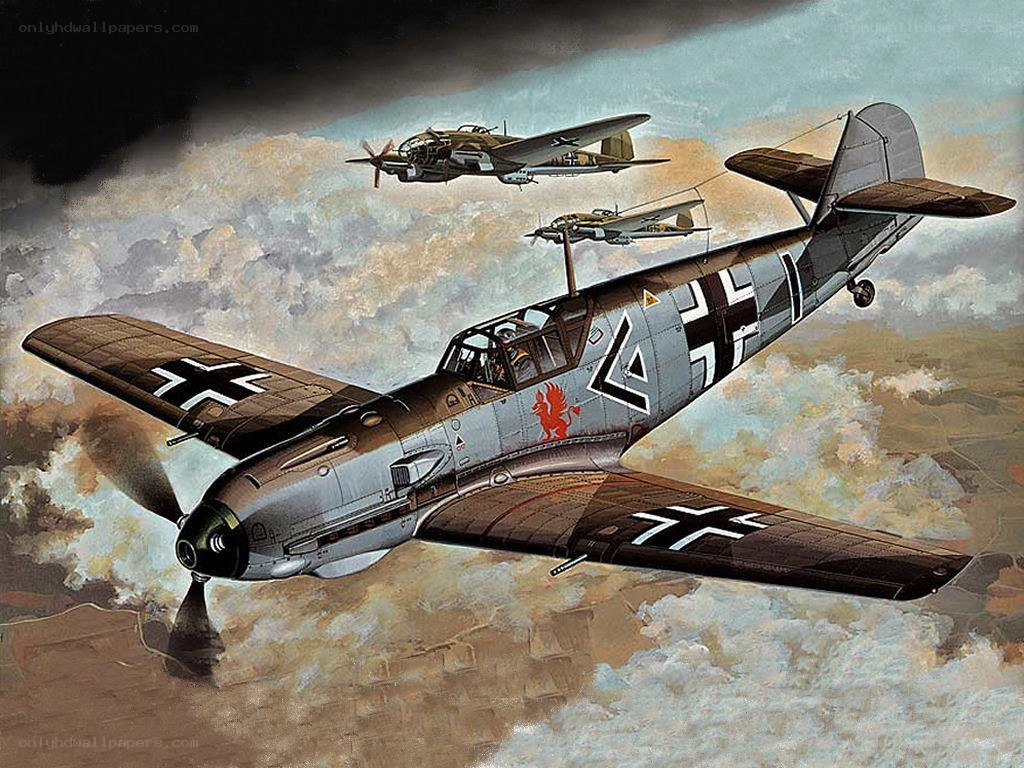 WWII German fighter aircraft