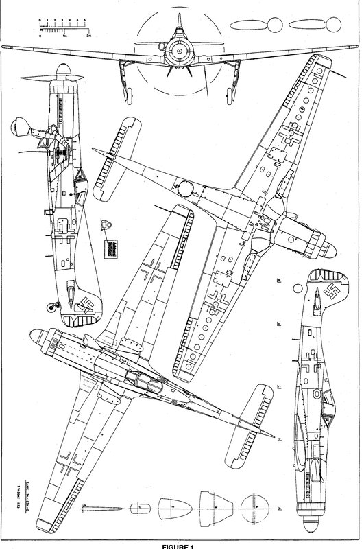 WWII German fighter aircraft plans