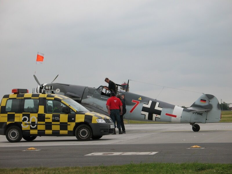 WWII German Fighter Plane — Gray
