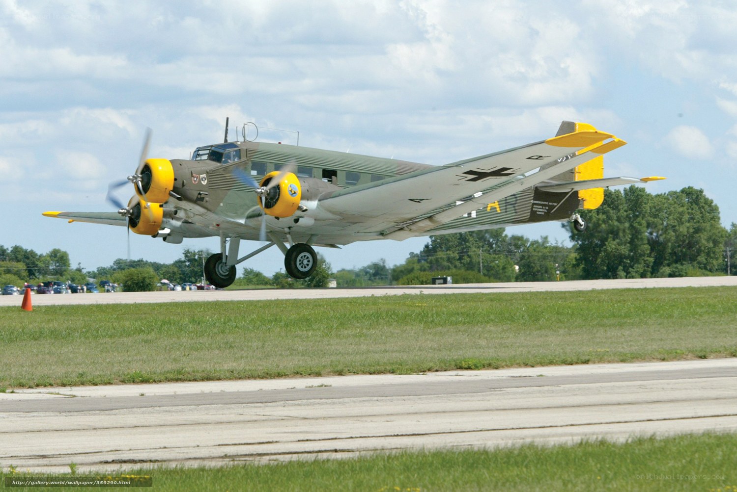 WWII German transport plane