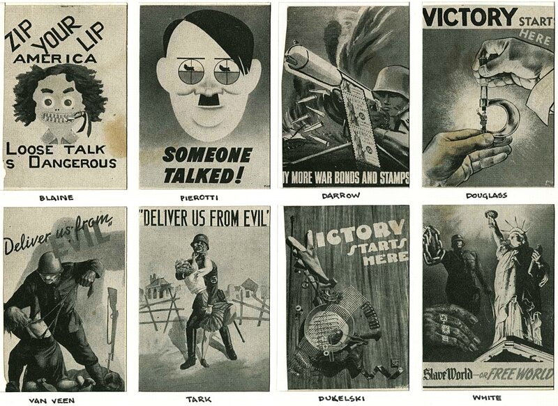 WWII propaganda posters