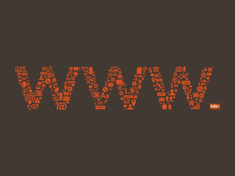WWW Made of Icons