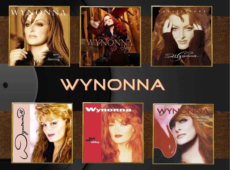 Wynonna Judd on Album Covers