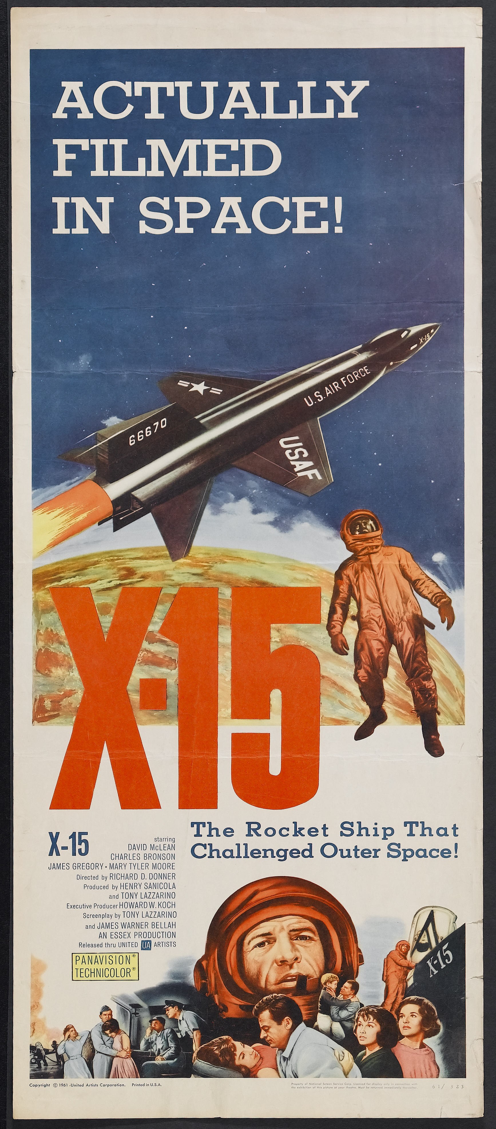 X-15 Rocket Ship Poster
