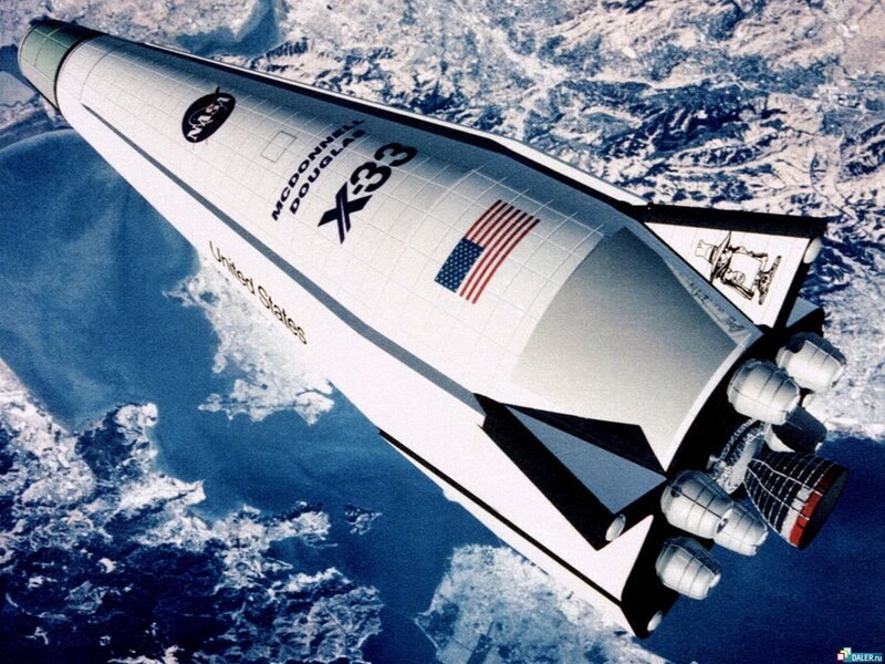 X-33 spaceplane concept