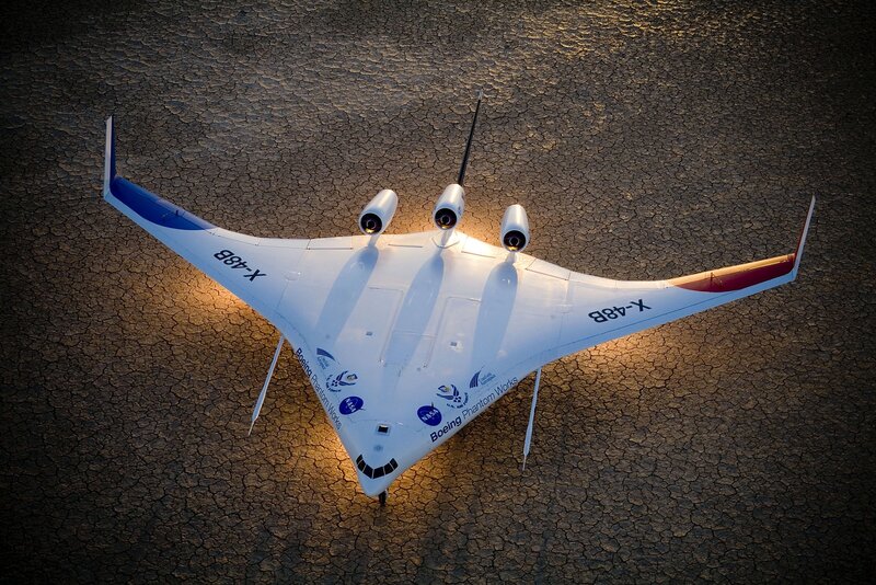 X-48B experimental aircraft