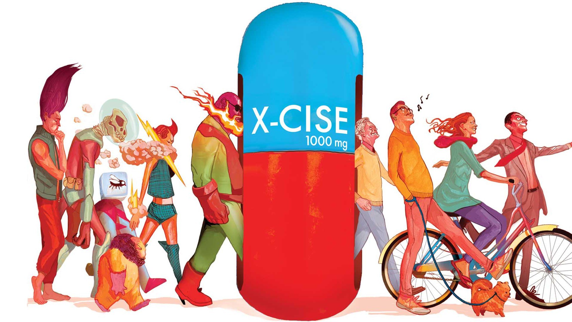 X-CISE pill illustration
