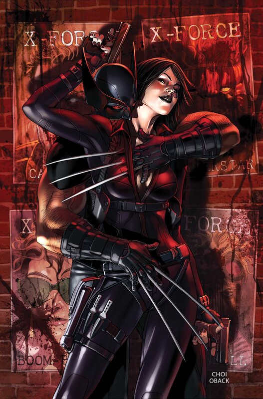 X-Force comic cover art
