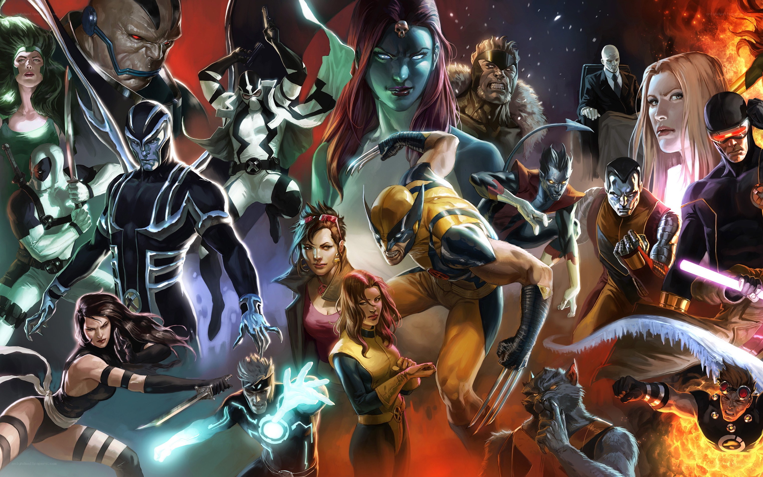 X-Men and Allies in Action