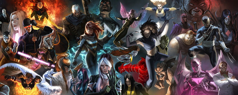 X-Men and Allies in Action