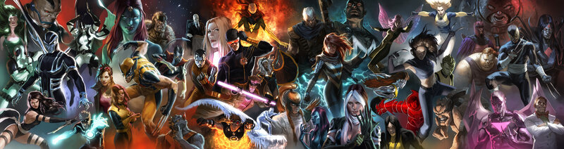 X-Men and Allies in Action