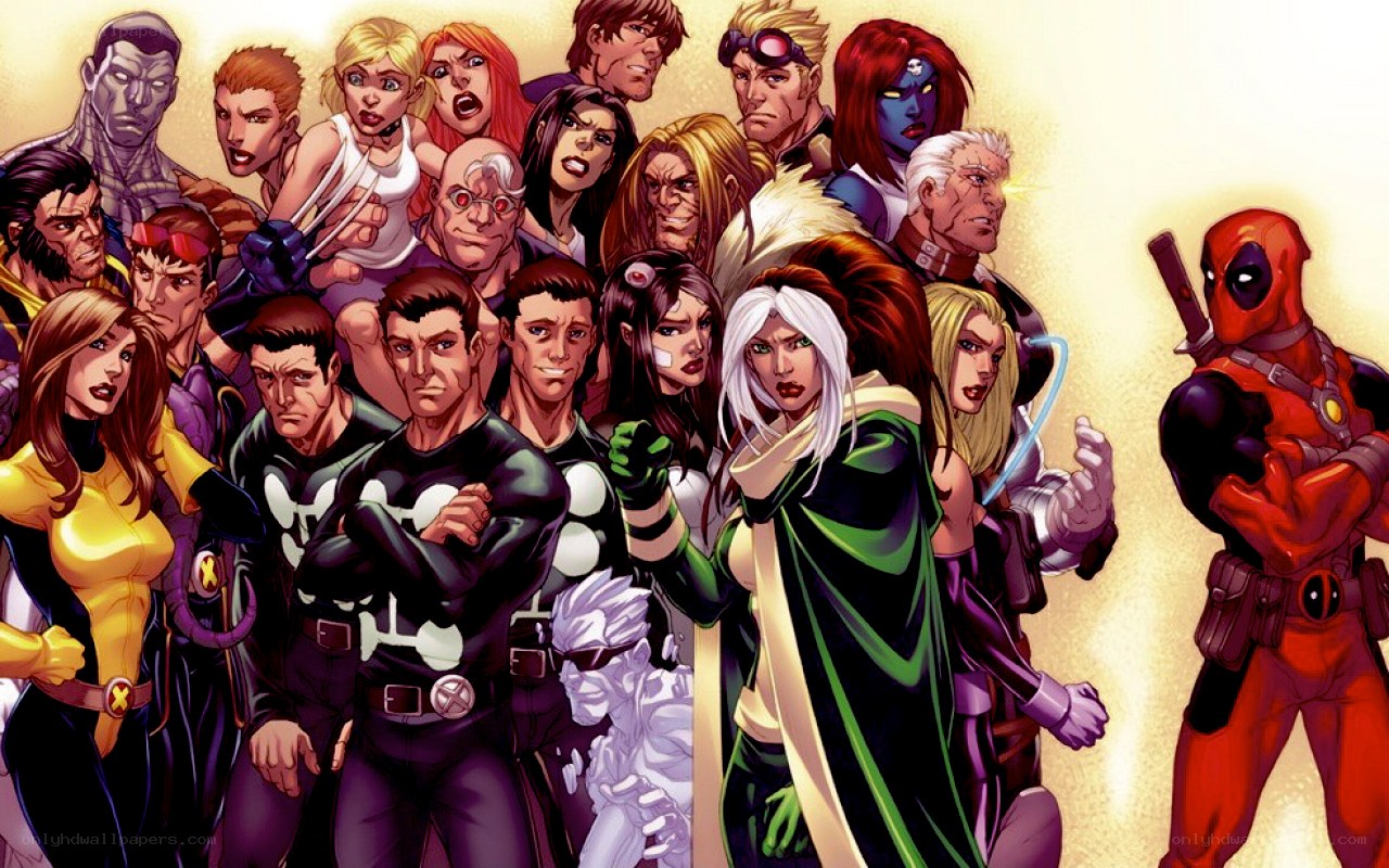 X-Men and Deadpool group