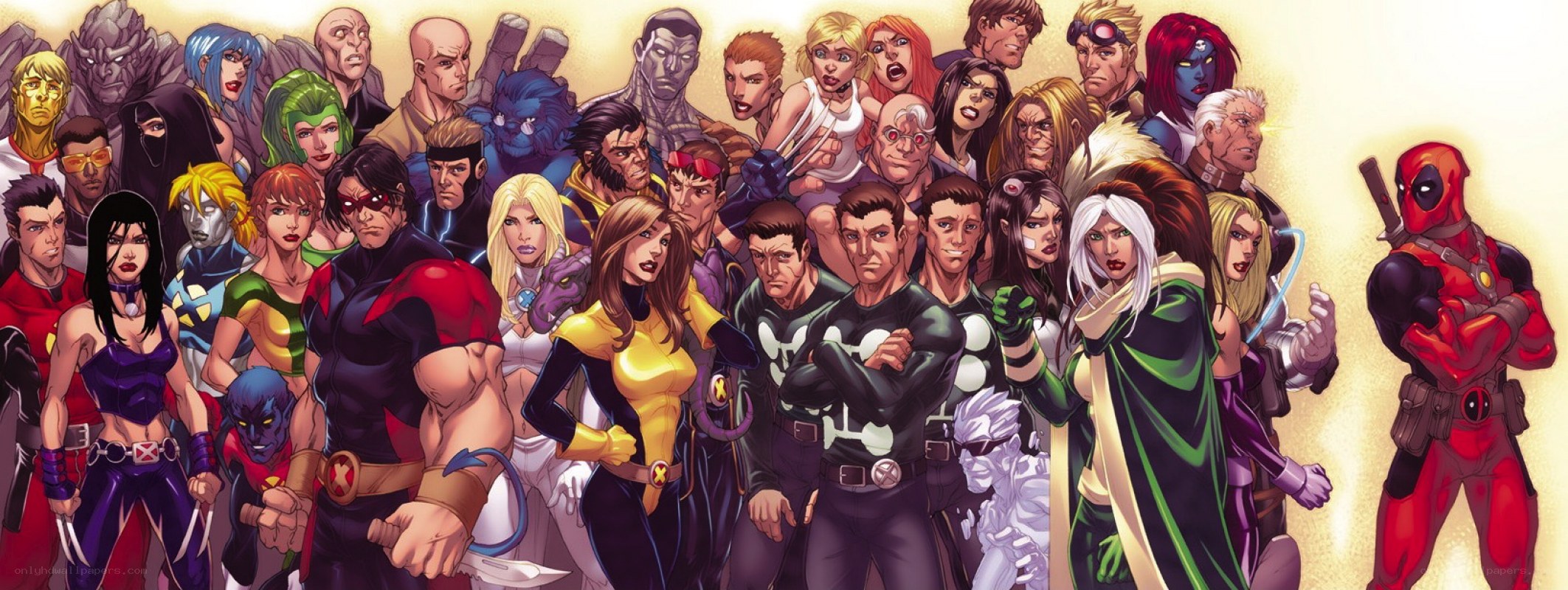 X-Men and Deadpool group