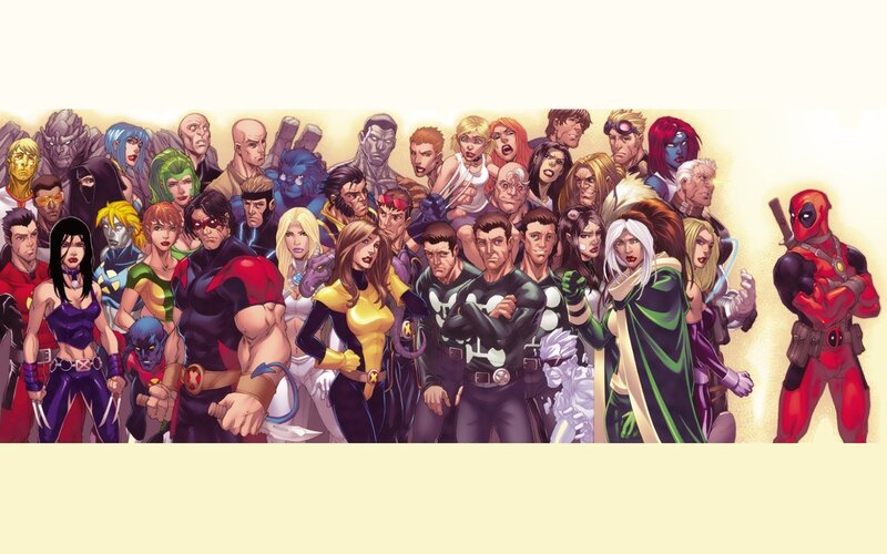 X-Men and Deadpool group