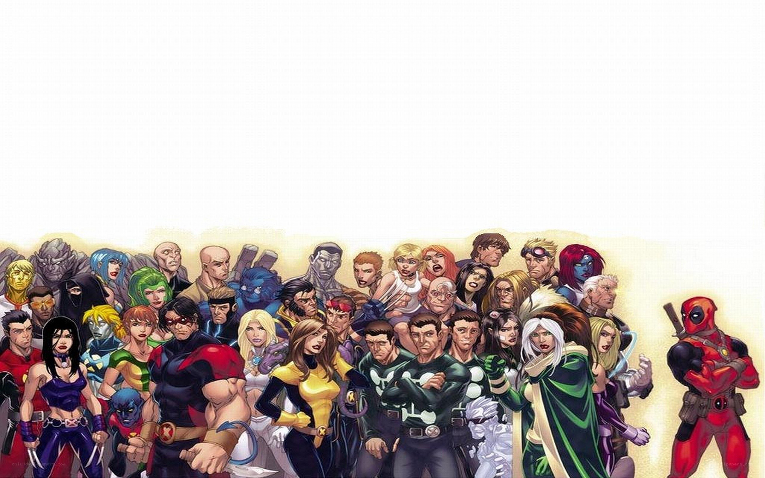 X-Men and Deadpool group