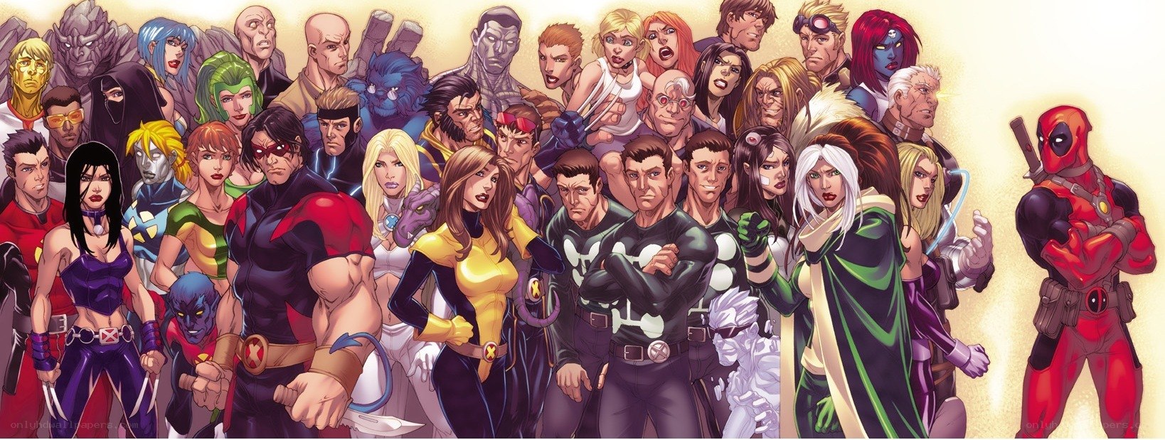 X-Men and Deadpool group