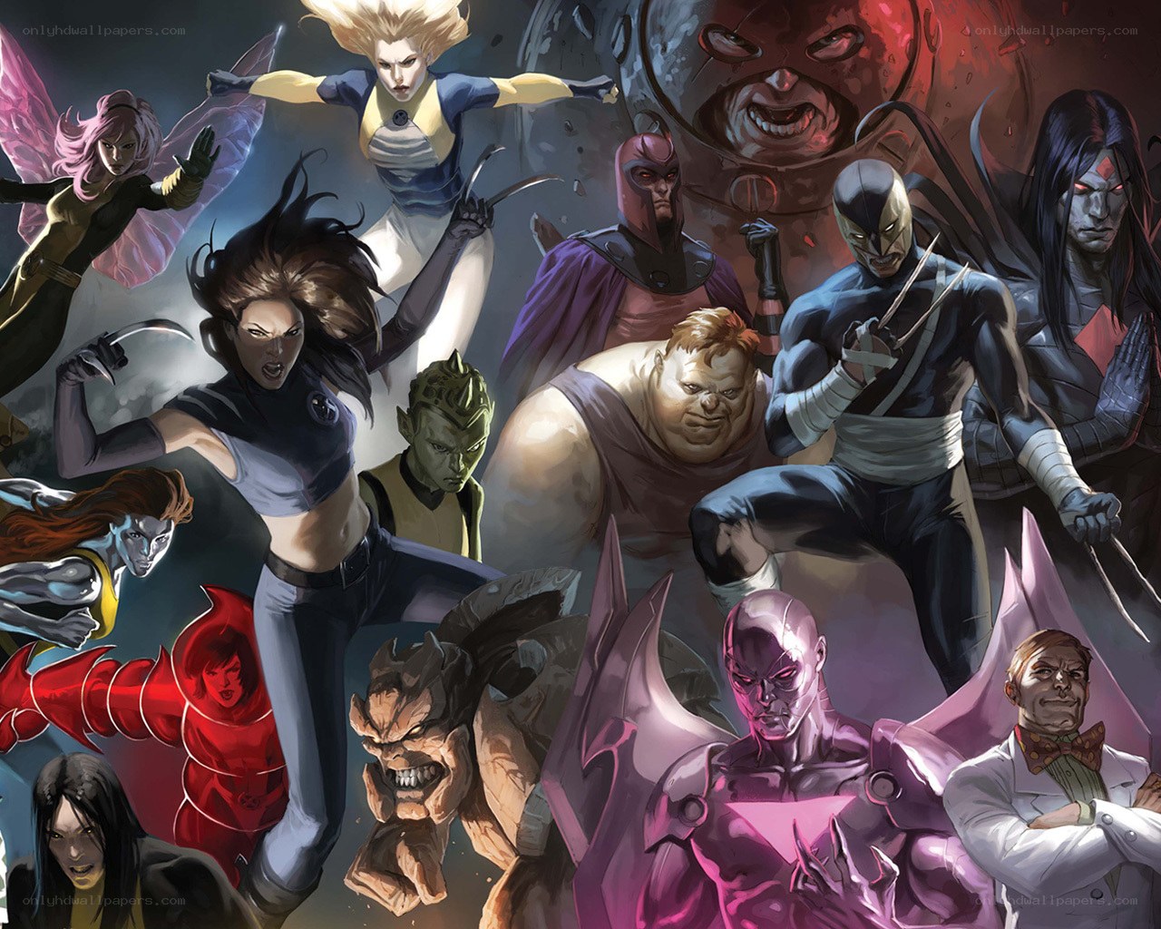 X-Men and their enemies
