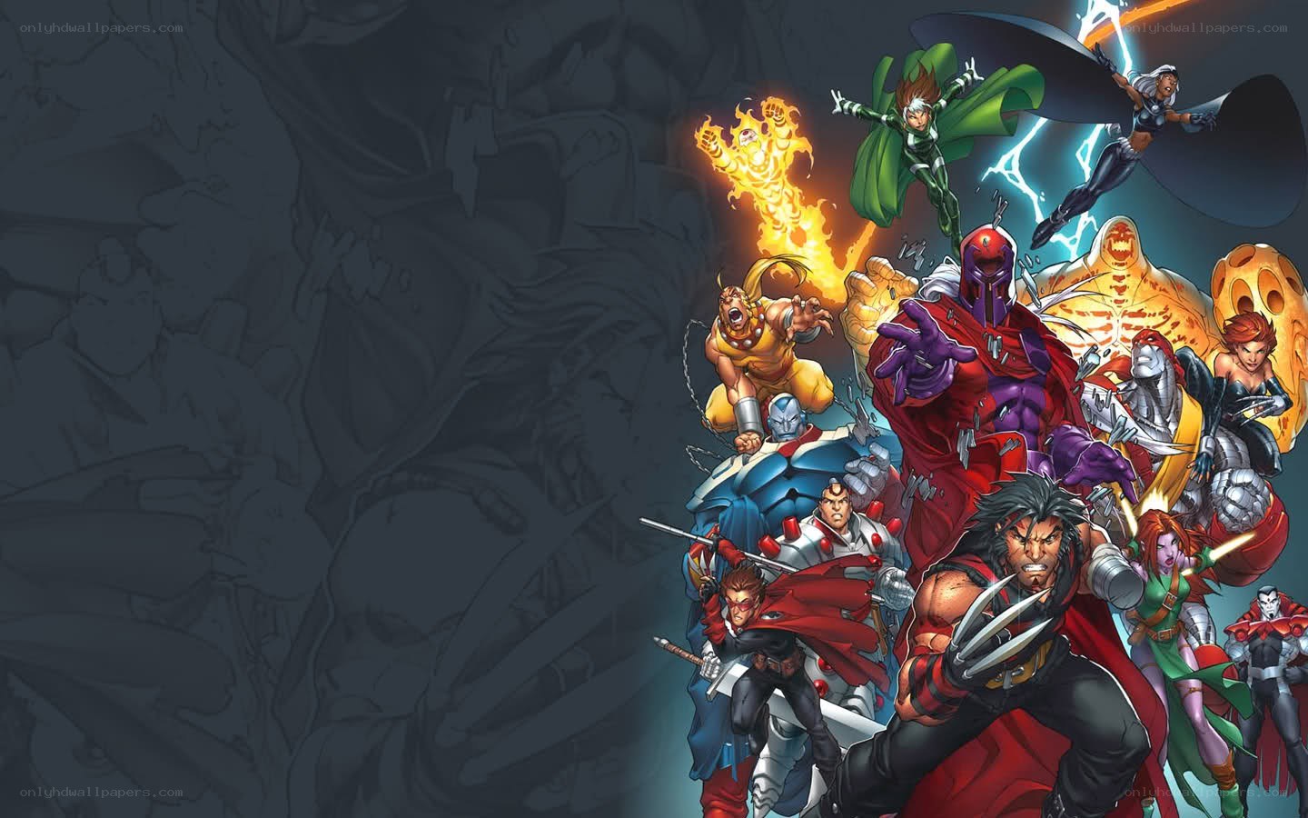 X-Men and their enemies