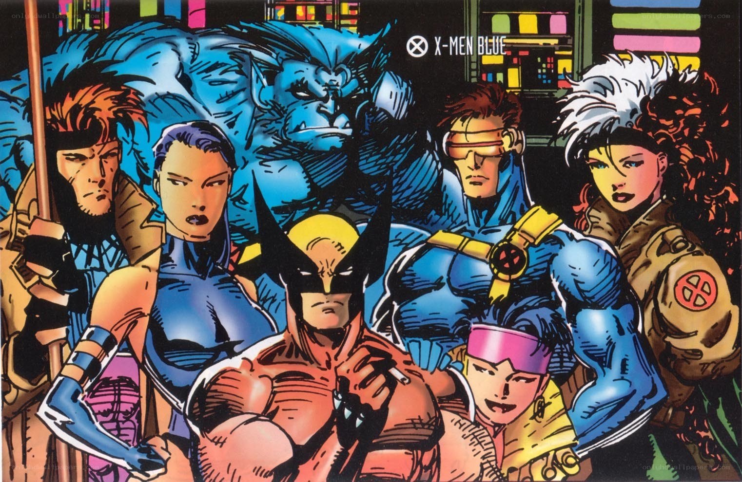 X-Men Blue team portrait