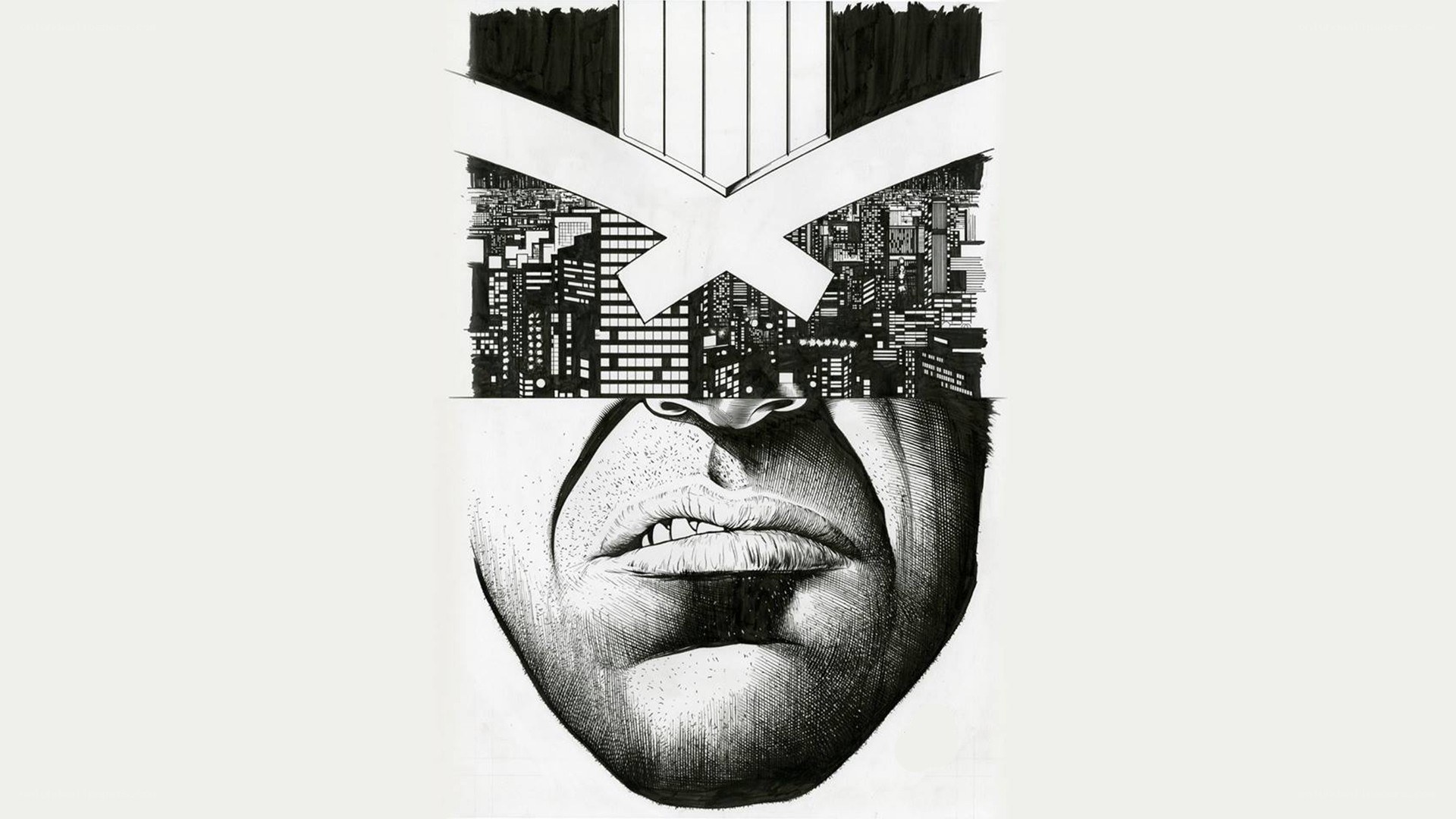 X-Men character face art