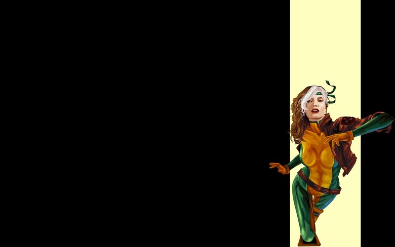 X-Men character in action