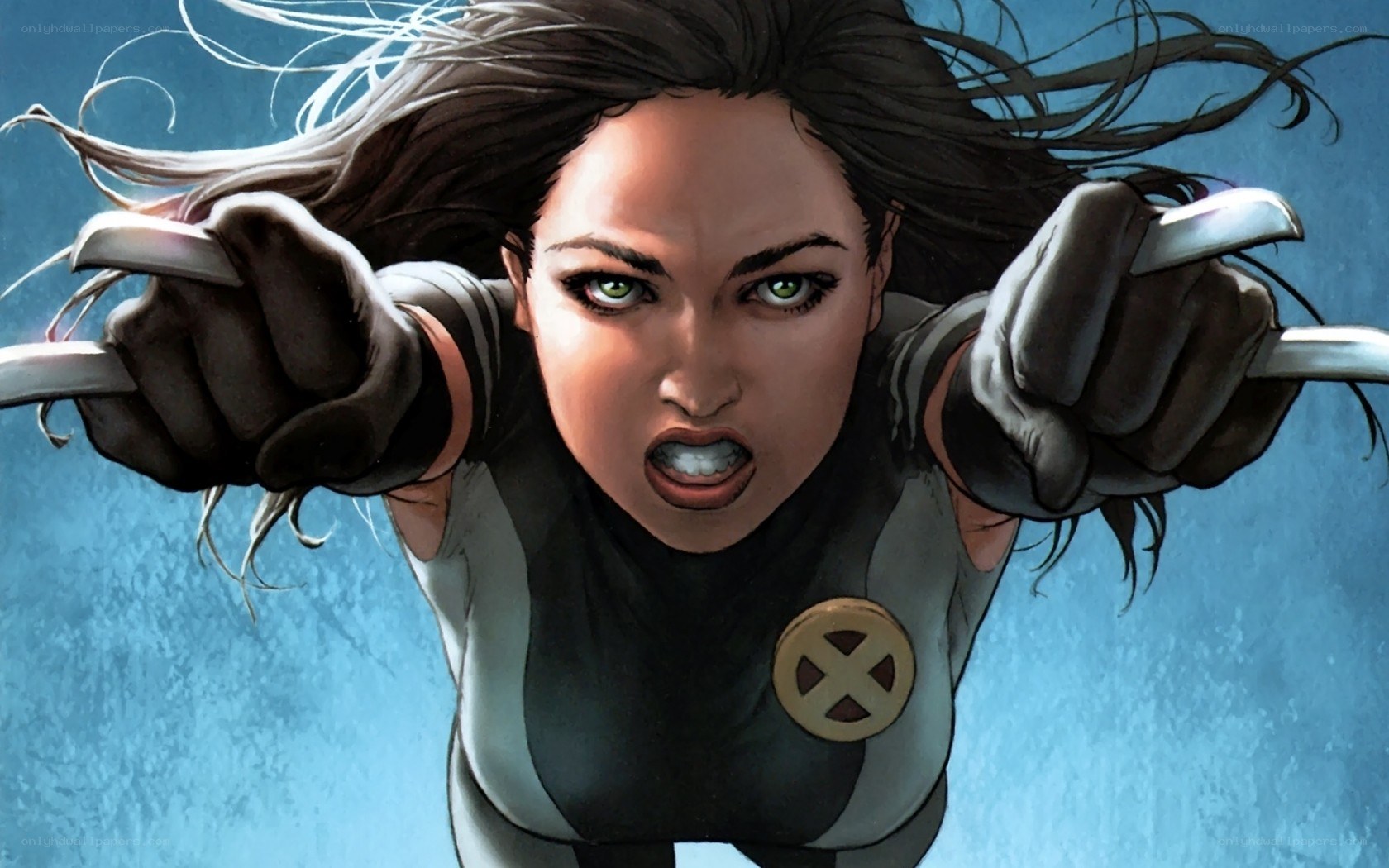 X-Men character in action