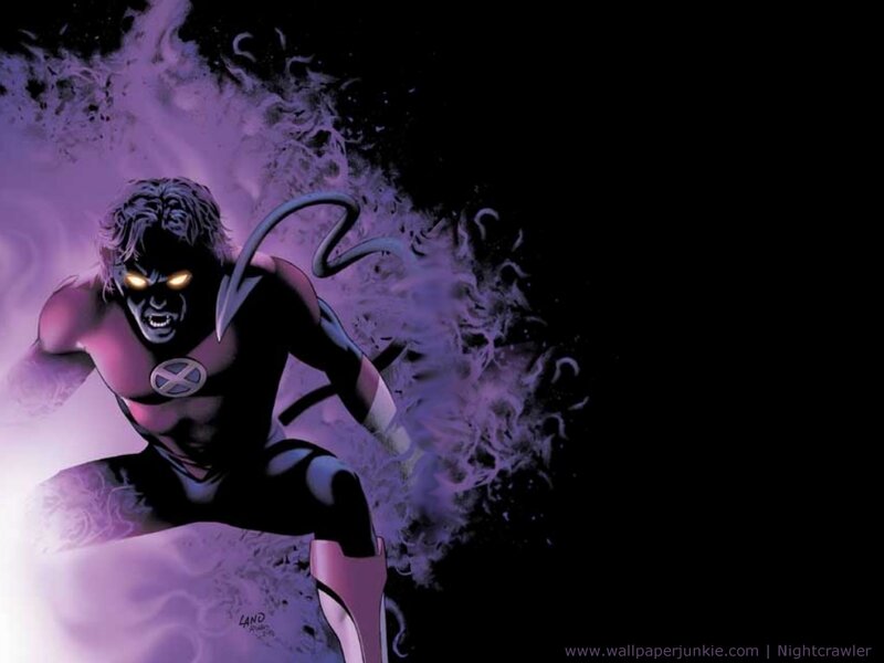X-Men Character in Action — Black