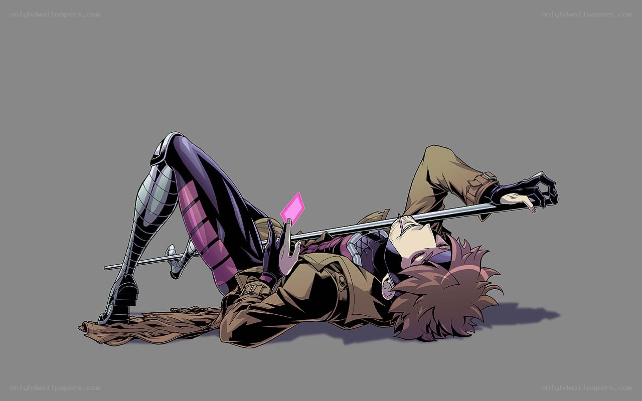 X-Men character lying on ground