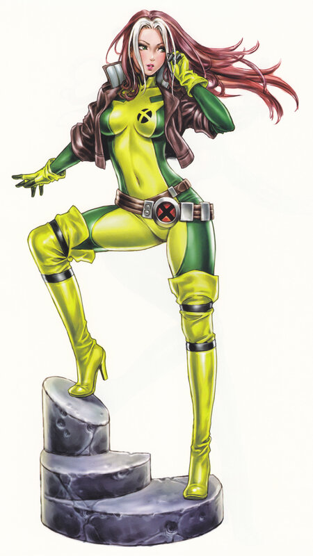 X-Men character statue