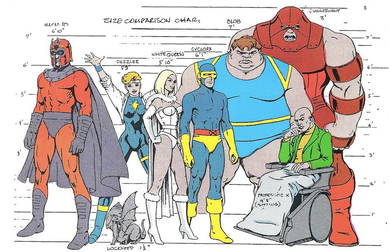 X-Men Characters — Blue