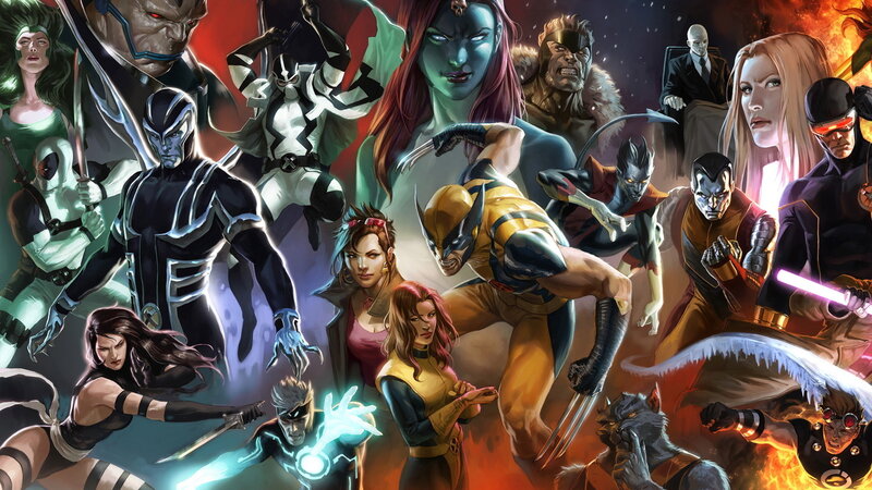 X-Men Characters Group