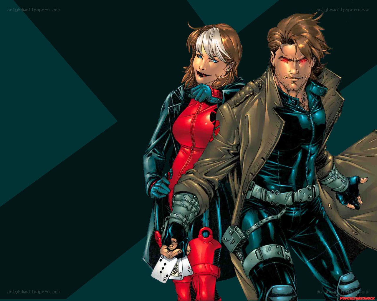 X-Men characters in action