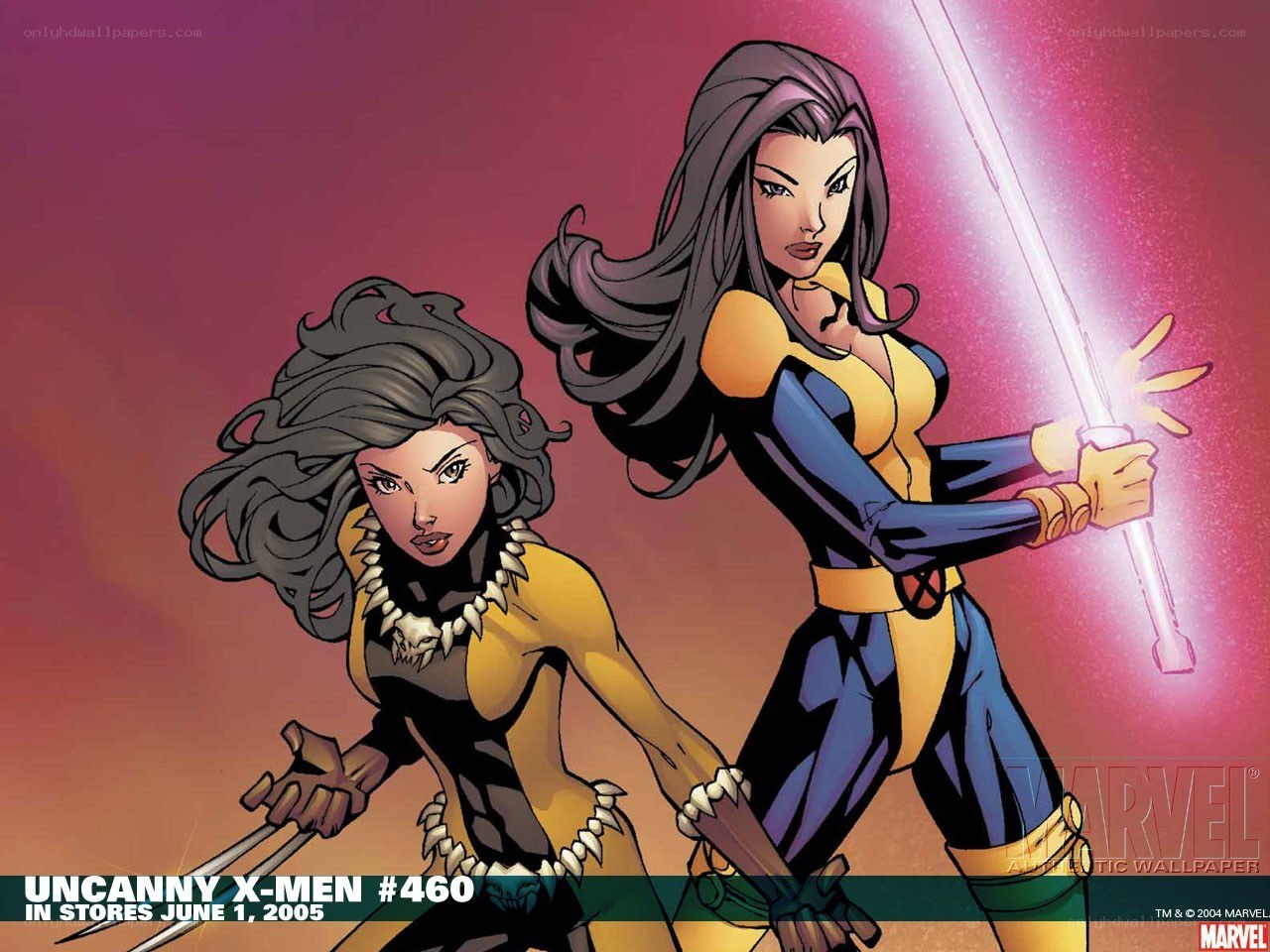 X-Men characters in action