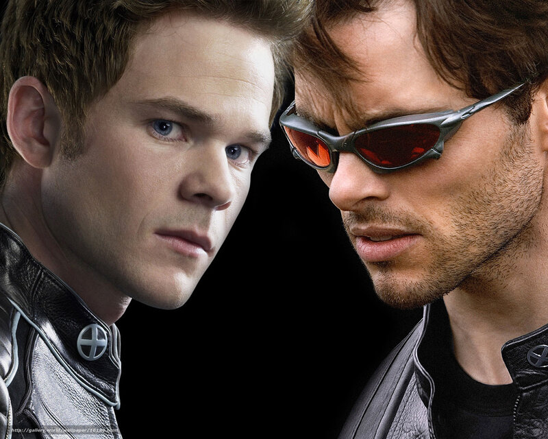 X-Men characters in close-up