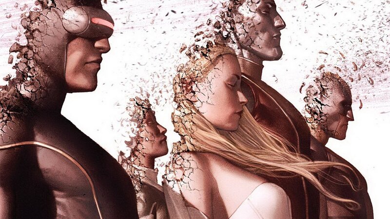 X-Men characters in decay