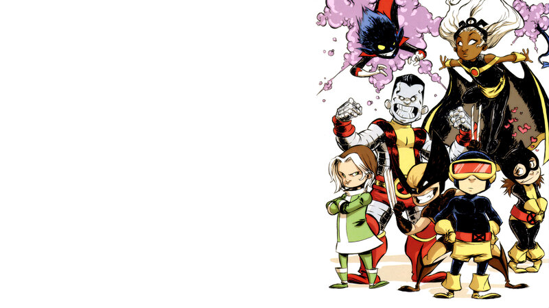X-Men chibi characters