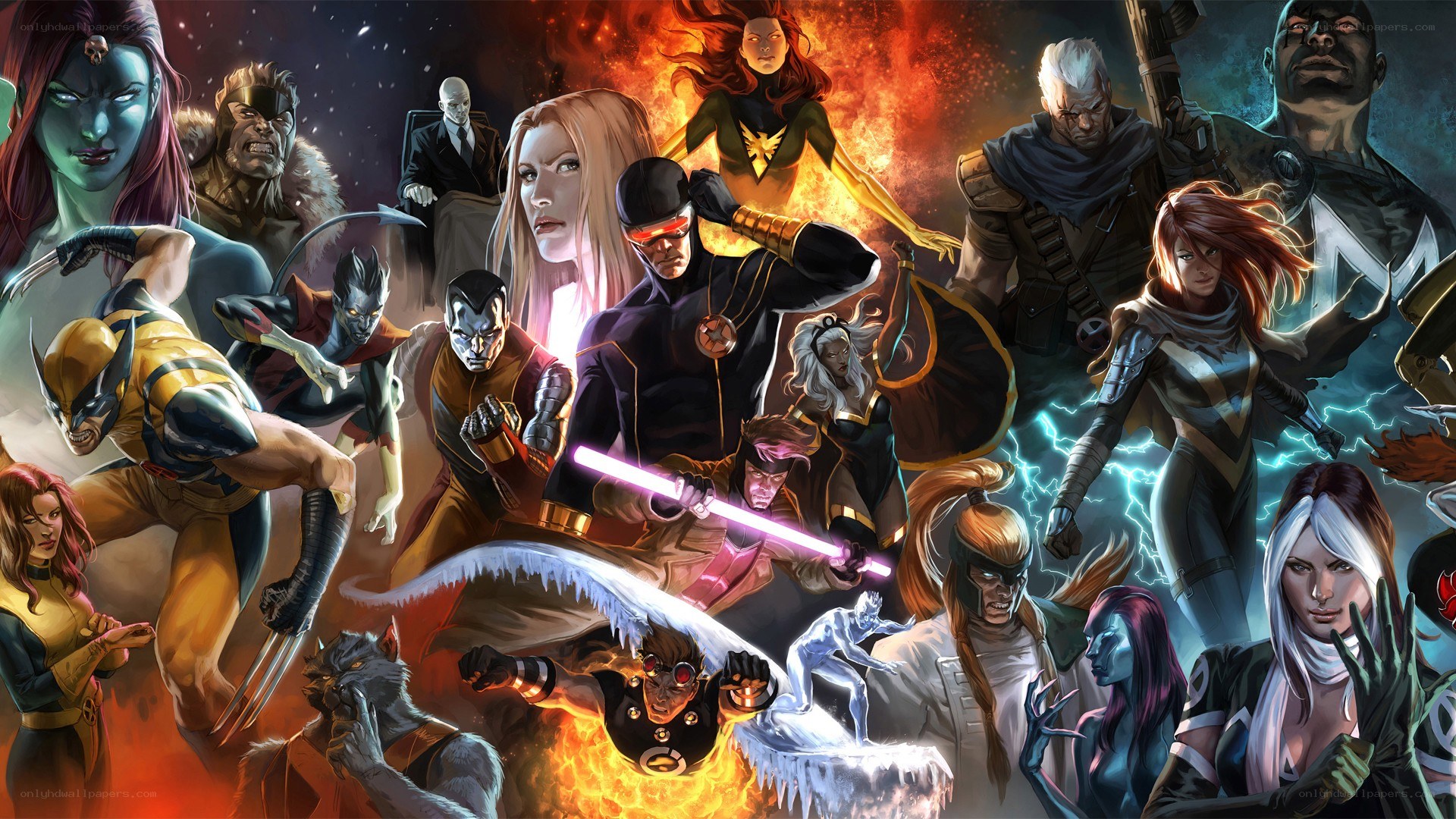 X-Men comic book characters