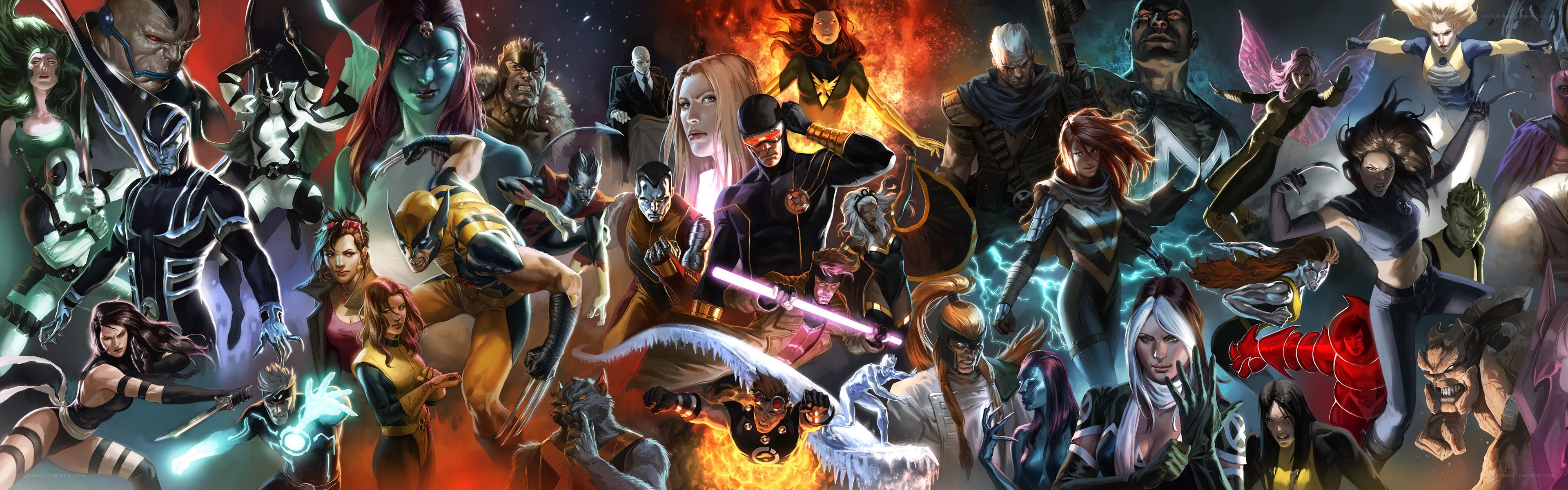 X-Men comic book characters