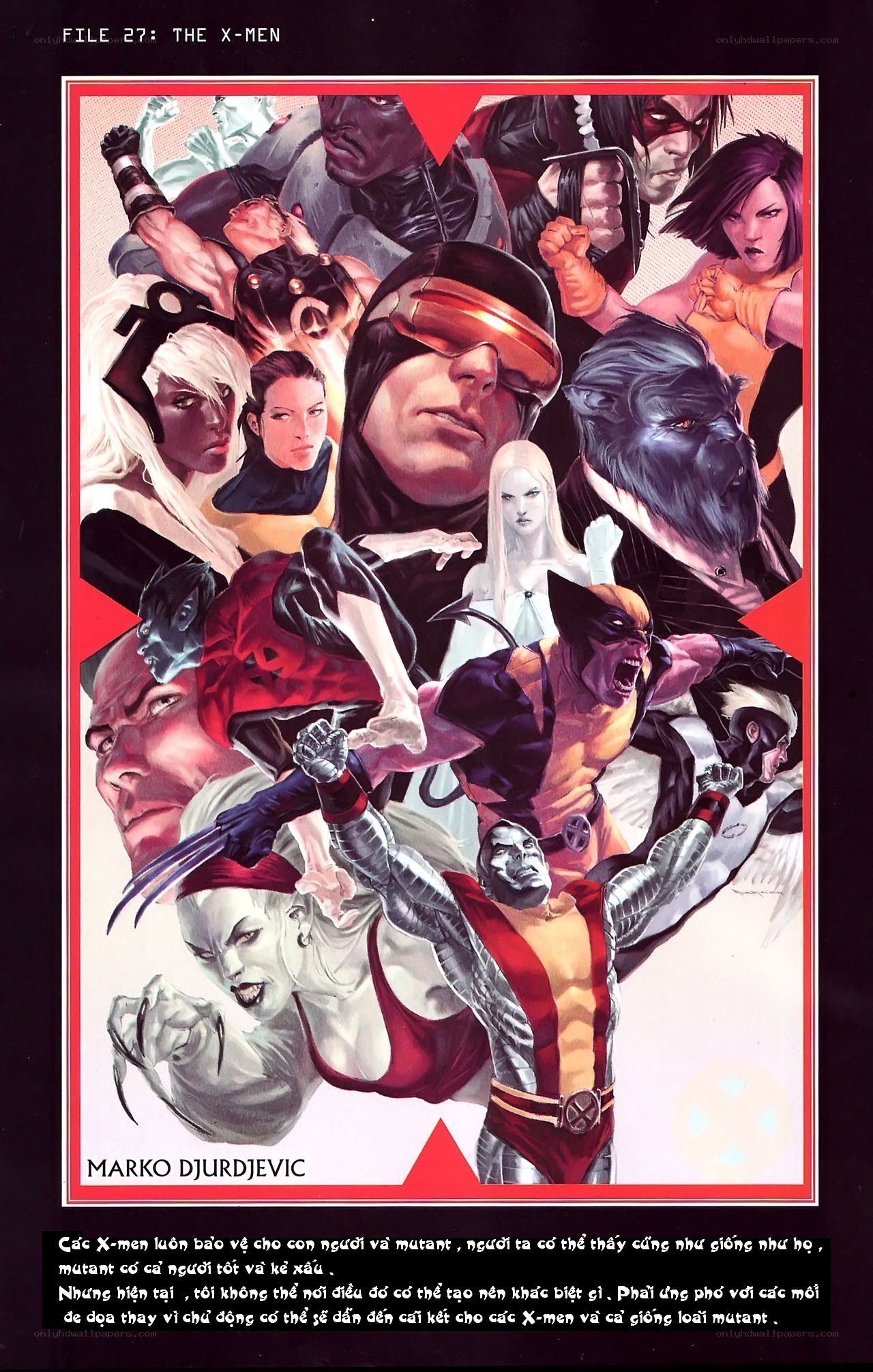 X-Men comic book cover