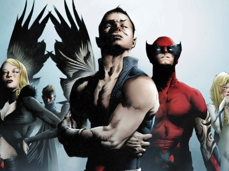 X-Men comic book cover art