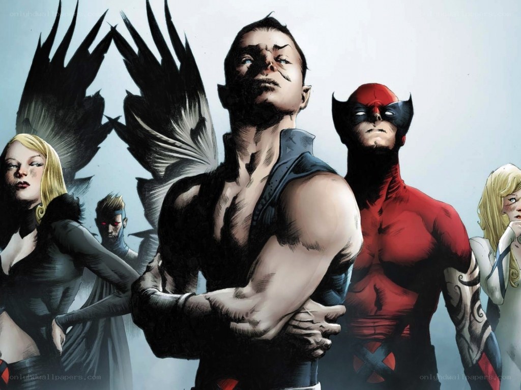 X-Men comic book cover art
