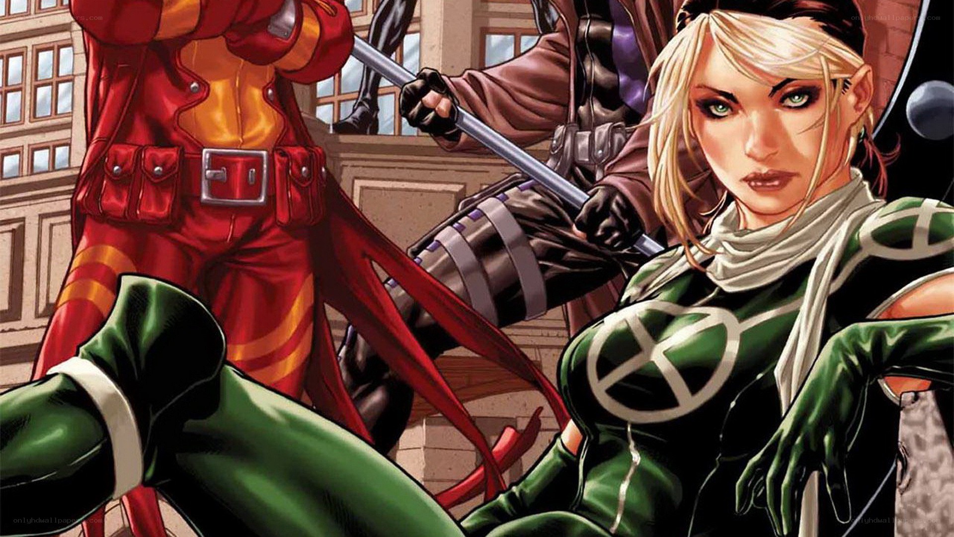 X-Men comic book cover art