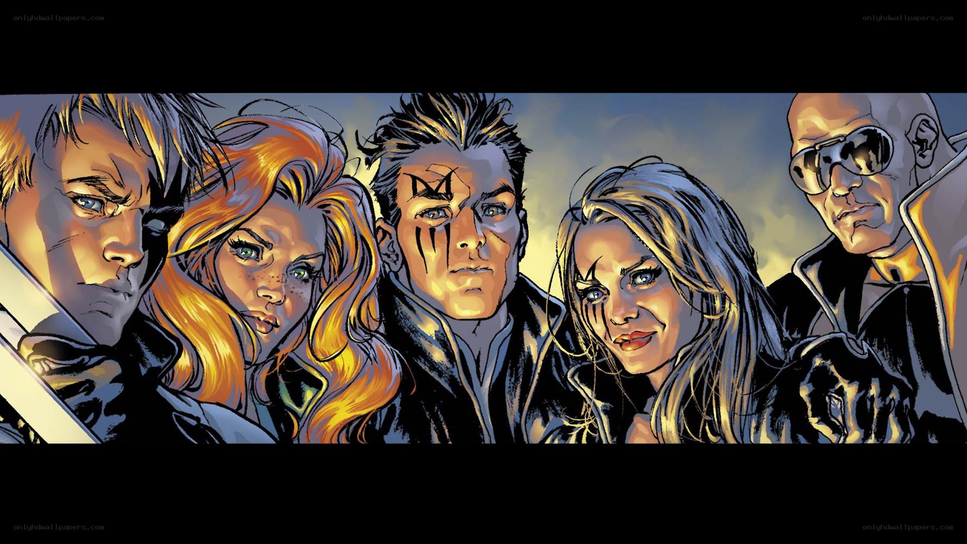 X-Men comic book cover art