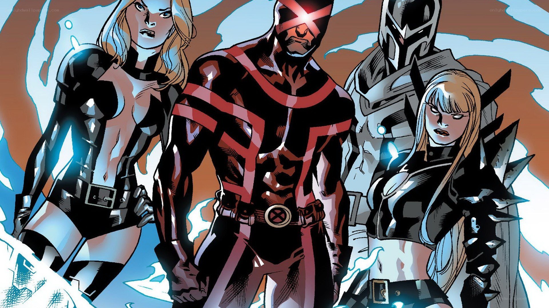 X-Men comic book panel