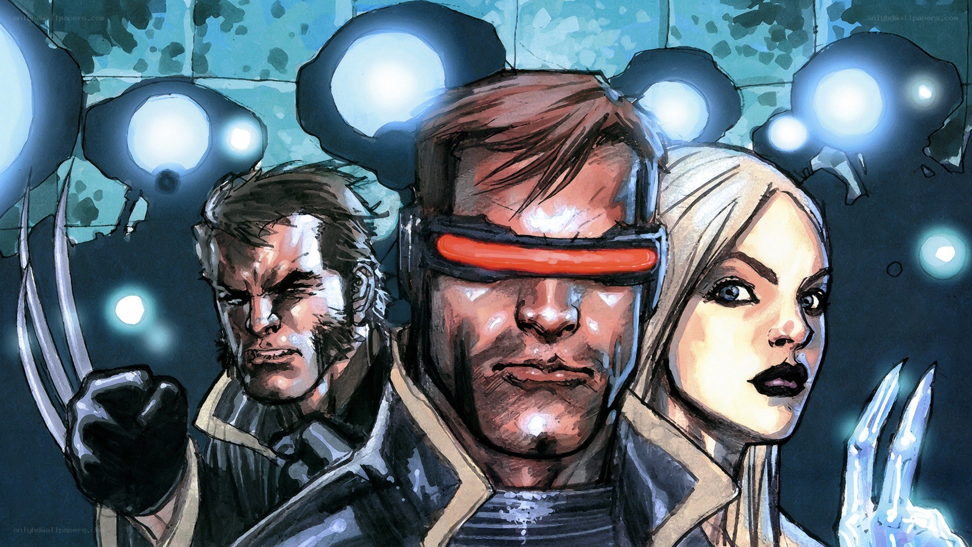 X-Men comic book panel