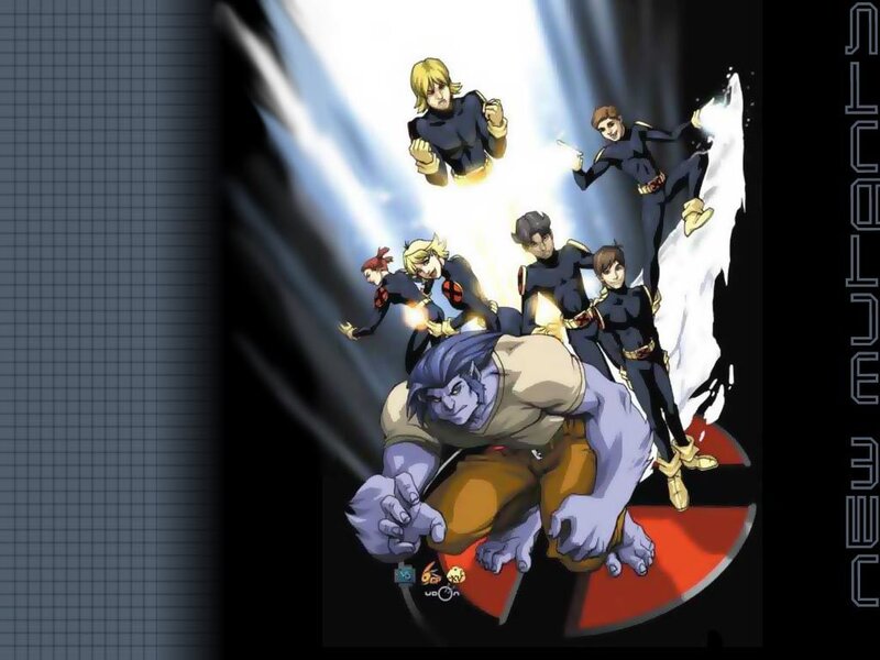 X-Men Evolution team artwork