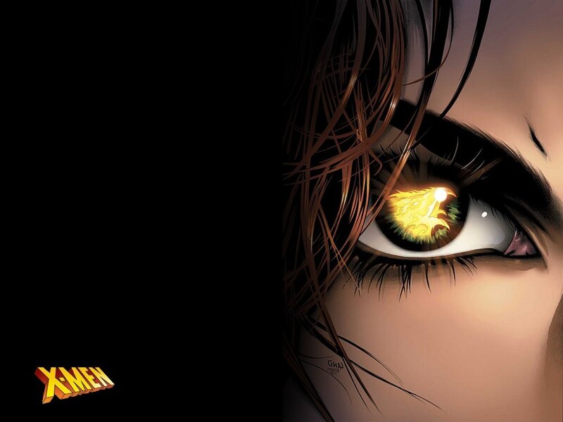 X-Men eye close-up