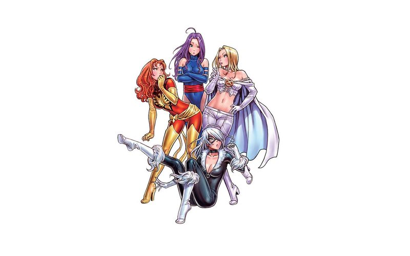 X-Men female heroes group