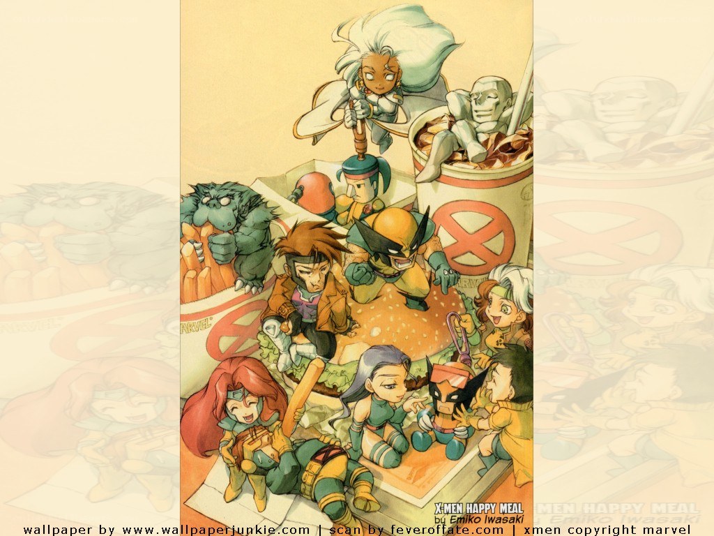 X-Men Happy Meal artwork