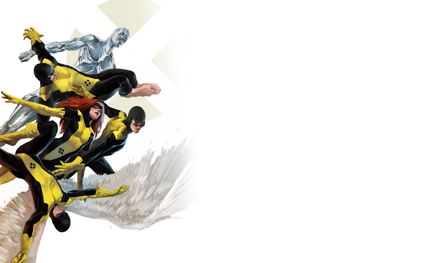 X-Men in flight